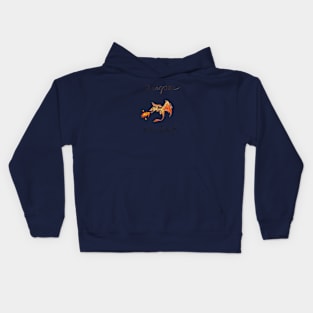 Dragons Are Stupid Kids Hoodie